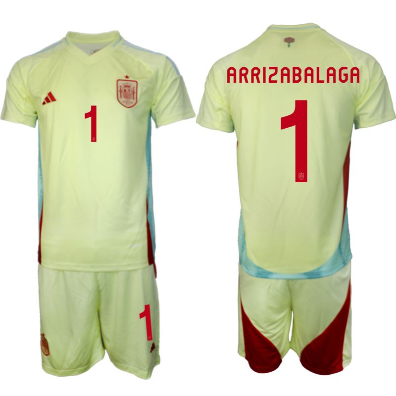 Men 2024-2025 Season Spain away green 1 Soccer Jersey1